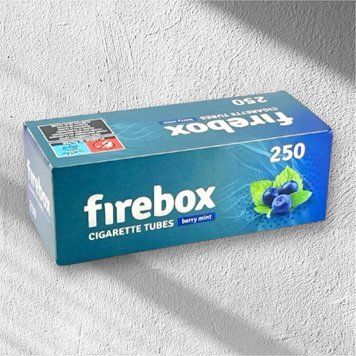 Гильзы FIREBOX черника 250 шт. гільзчерн фото