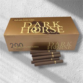 Гильзы коричневые DARK HORSE 200 шт гыльзкоричн100 фото
