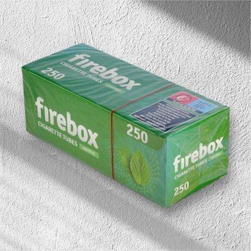 Гильзы FIREBOX ментол 250 шт. гільзментол фото